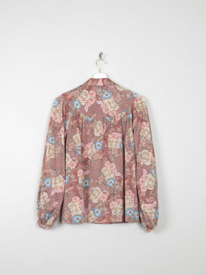 Women's 1970s Printed Vintage Fredrick Howard  Blouse S/M - The Harlequin