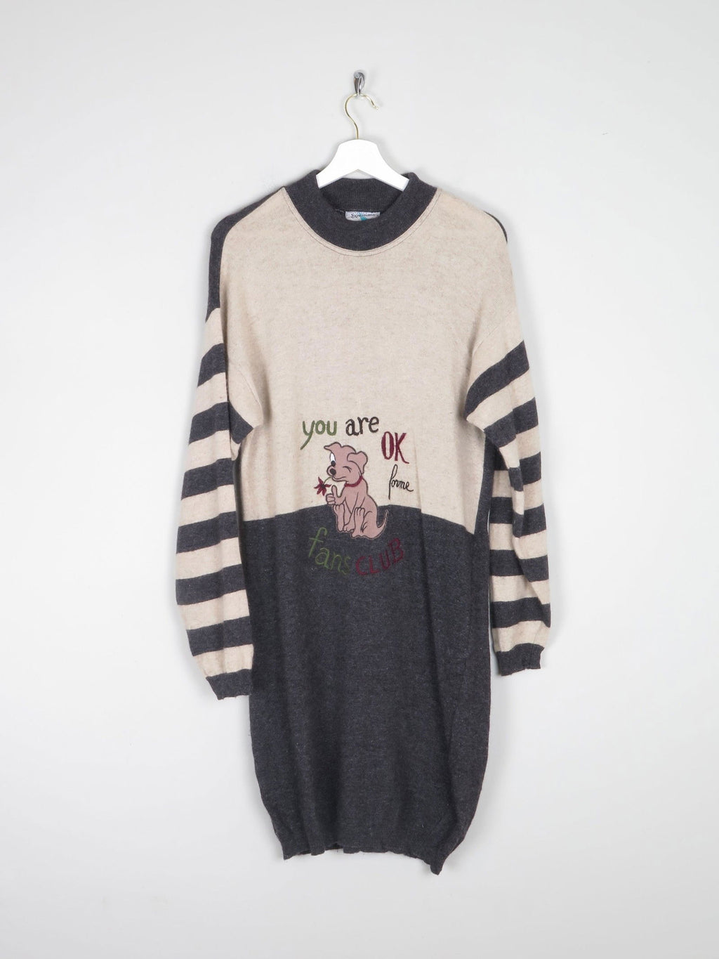 Women's 1980s Vintage Jumper S/M - The Harlequin