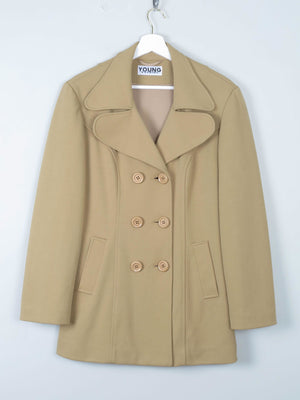 Women's 90s Beige Long Vintage Jacket M - The Harlequin