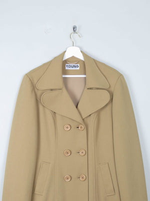 Women's 90s Beige Long Vintage Jacket M - The Harlequin