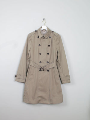 Women's Beige Trench Jigsaw Coat 14 - The Harlequin