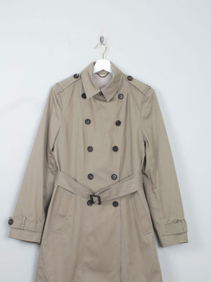 Women's Beige Trench Jigsaw Coat 14 - The Harlequin