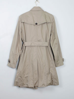 Women's Beige Trench Jigsaw Coat 14 - The Harlequin