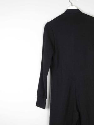 Women’s Black Jersey Vintage Jumpsuit 1970s S - The Harlequin
