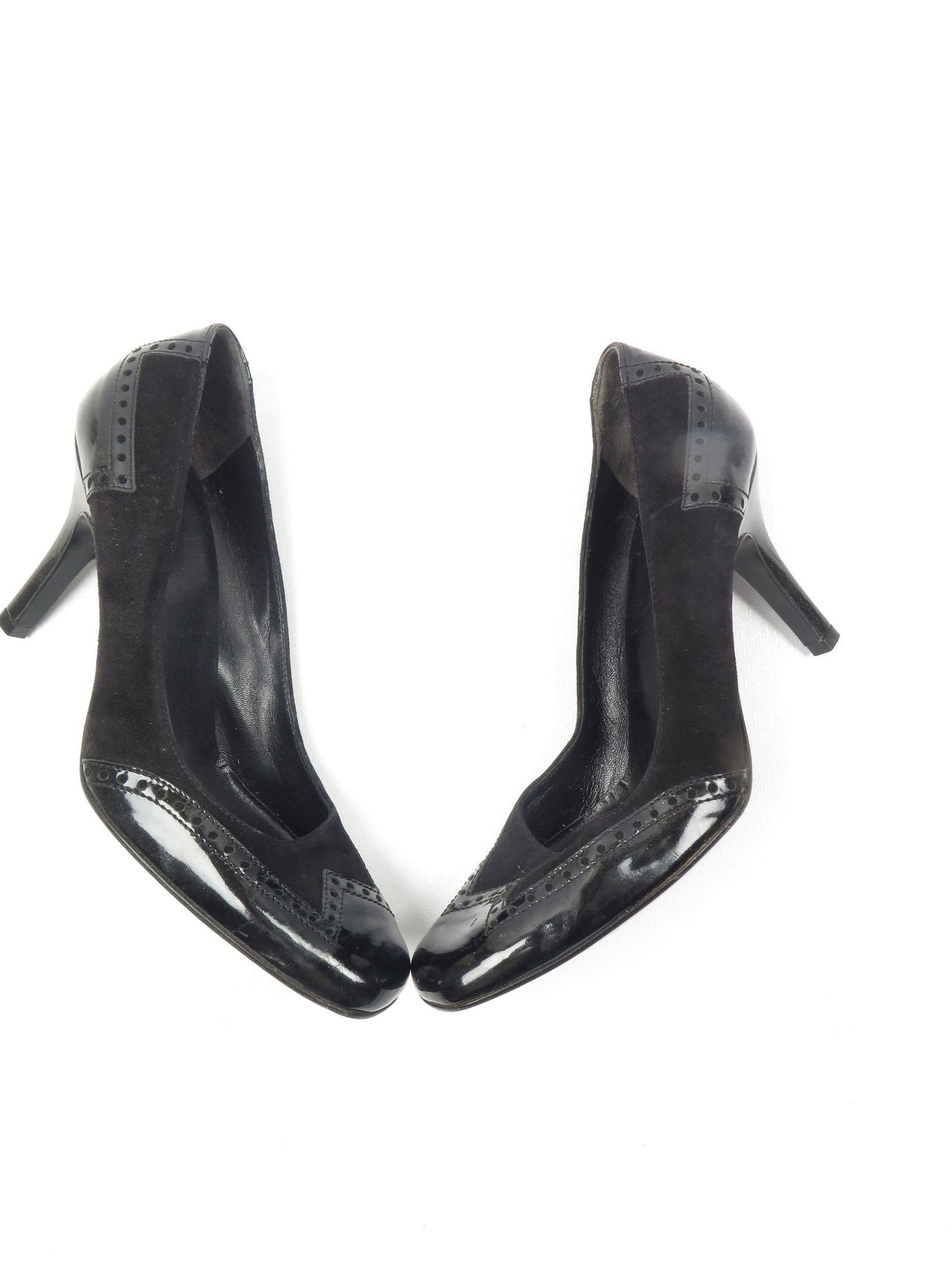 Women's Black Vintage Gucci Shoes 4.5 37.5 - The Harlequin