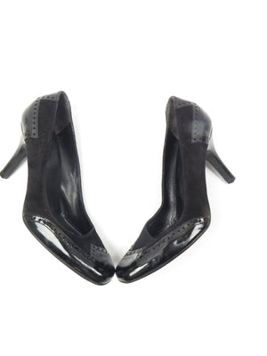 Women's Black Vintage Gucci Shoes 4.5 37.5 - The Harlequin