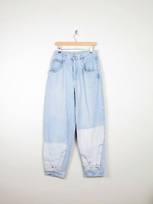 Women’s Blue 1980s High Waisted Vintage Customised Jeans 30W - The Harlequin