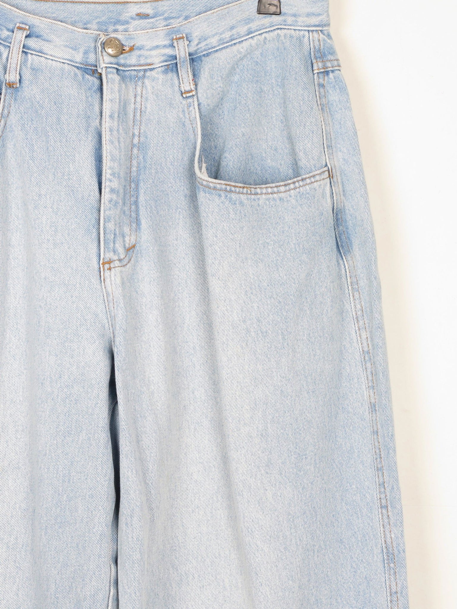 Women’s Blue 1980s High Waisted Vintage Customised Jeans 30W - The Harlequin
