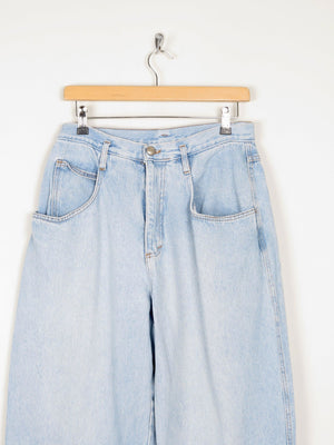 Women’s Blue 1980s High Waisted Vintage Customised Jeans 30W - The Harlequin