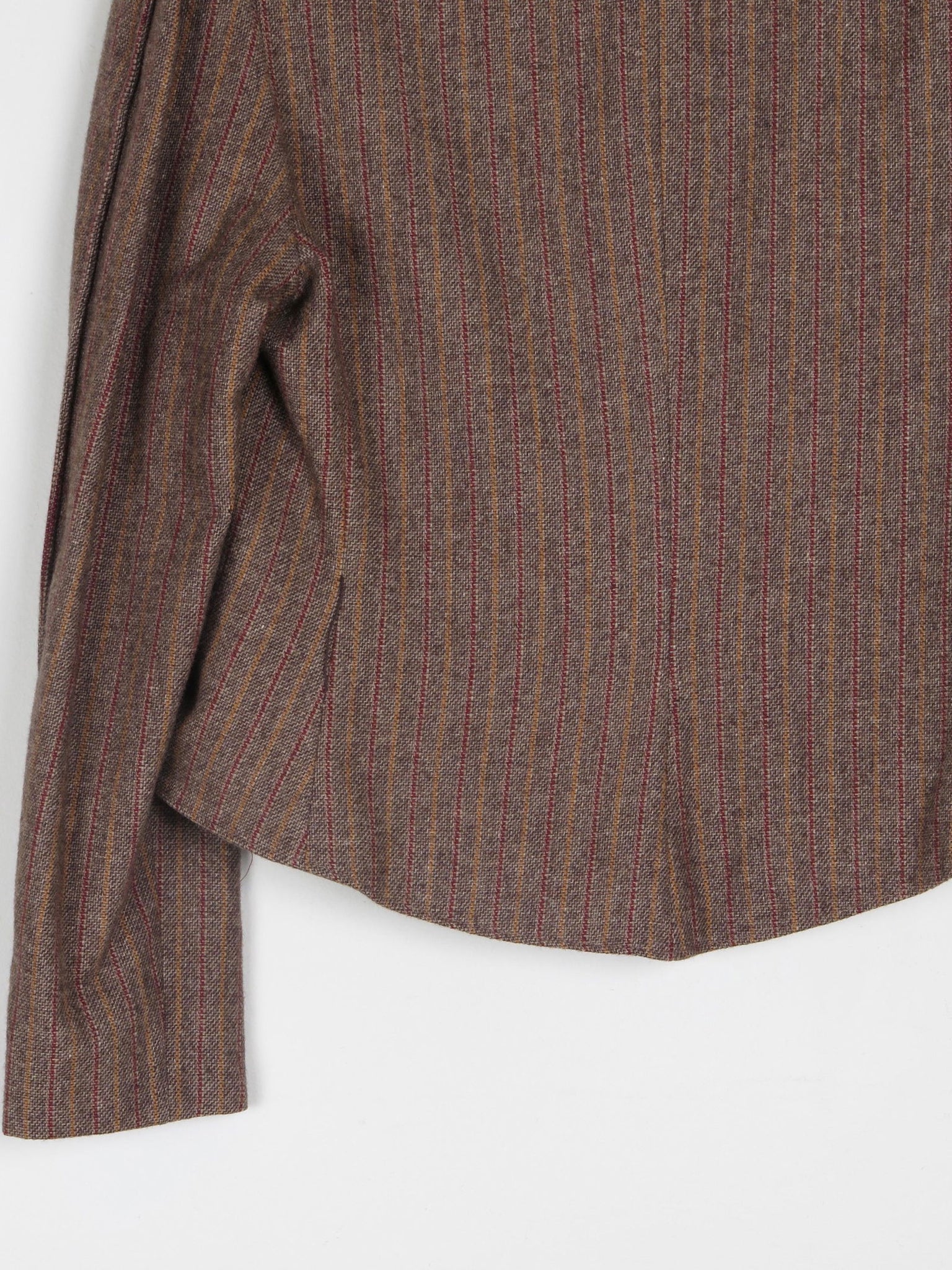 Women's Brown Tweed Fitted Cropped Jacket 10/12 - The Harlequin