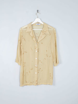 Women's Buttermilk Blouse With Collar XS/S Marella - The Harlequin