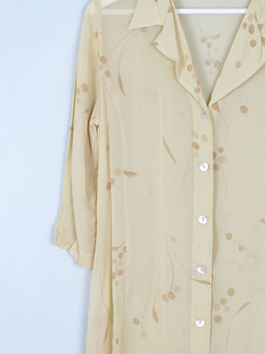 Women's Buttermilk Blouse With Collar XS/S Marella - The Harlequin