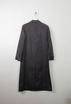 Women's Charcoal Vintage Burberry Trench Coat XS/S - The Harlequin