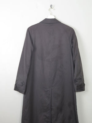 Women's Charcoal Vintage Burberry Trench Coat XS/S - The Harlequin