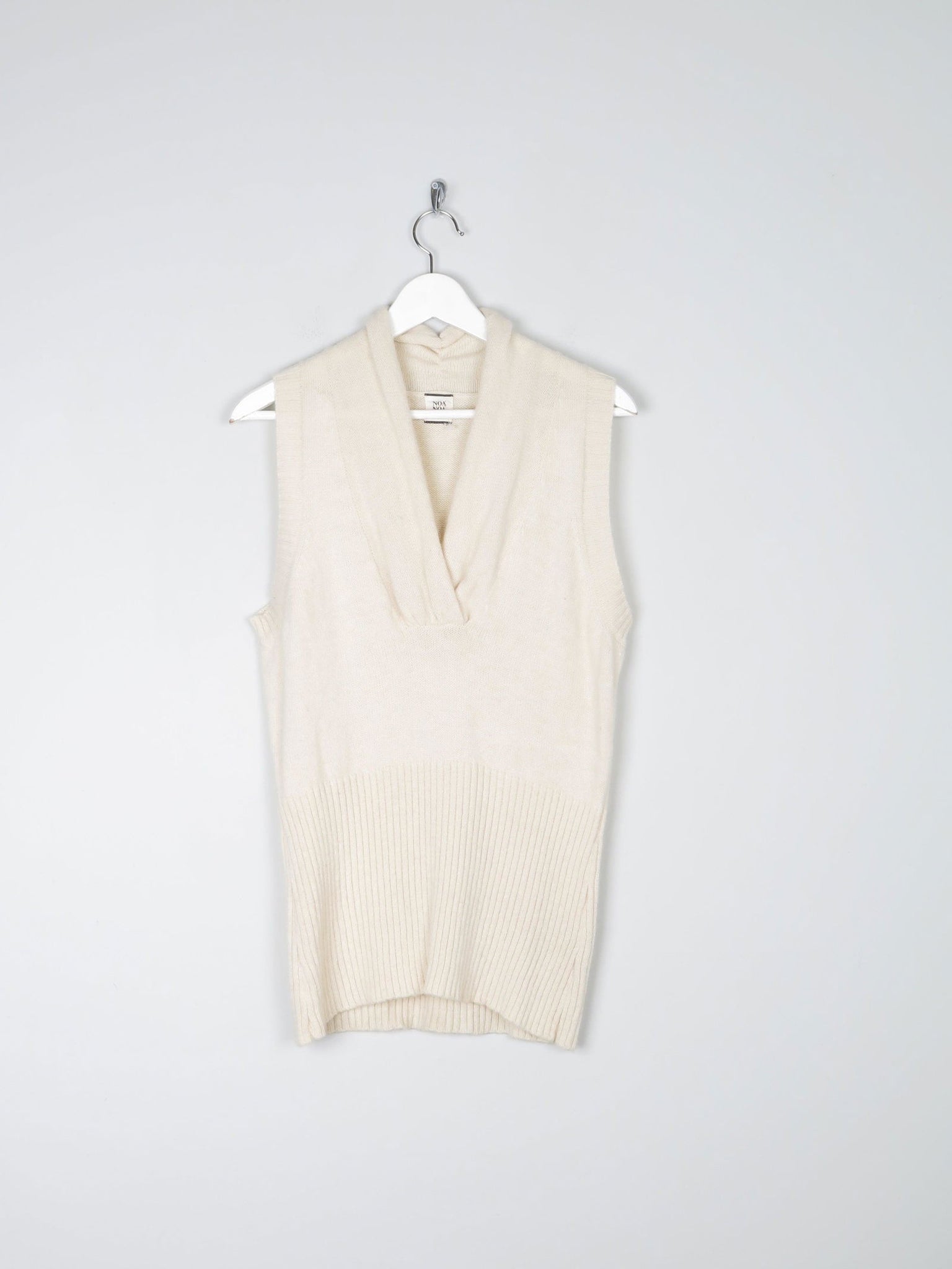 Women's Cream Noa Noa Tank Top M/L - The Harlequin