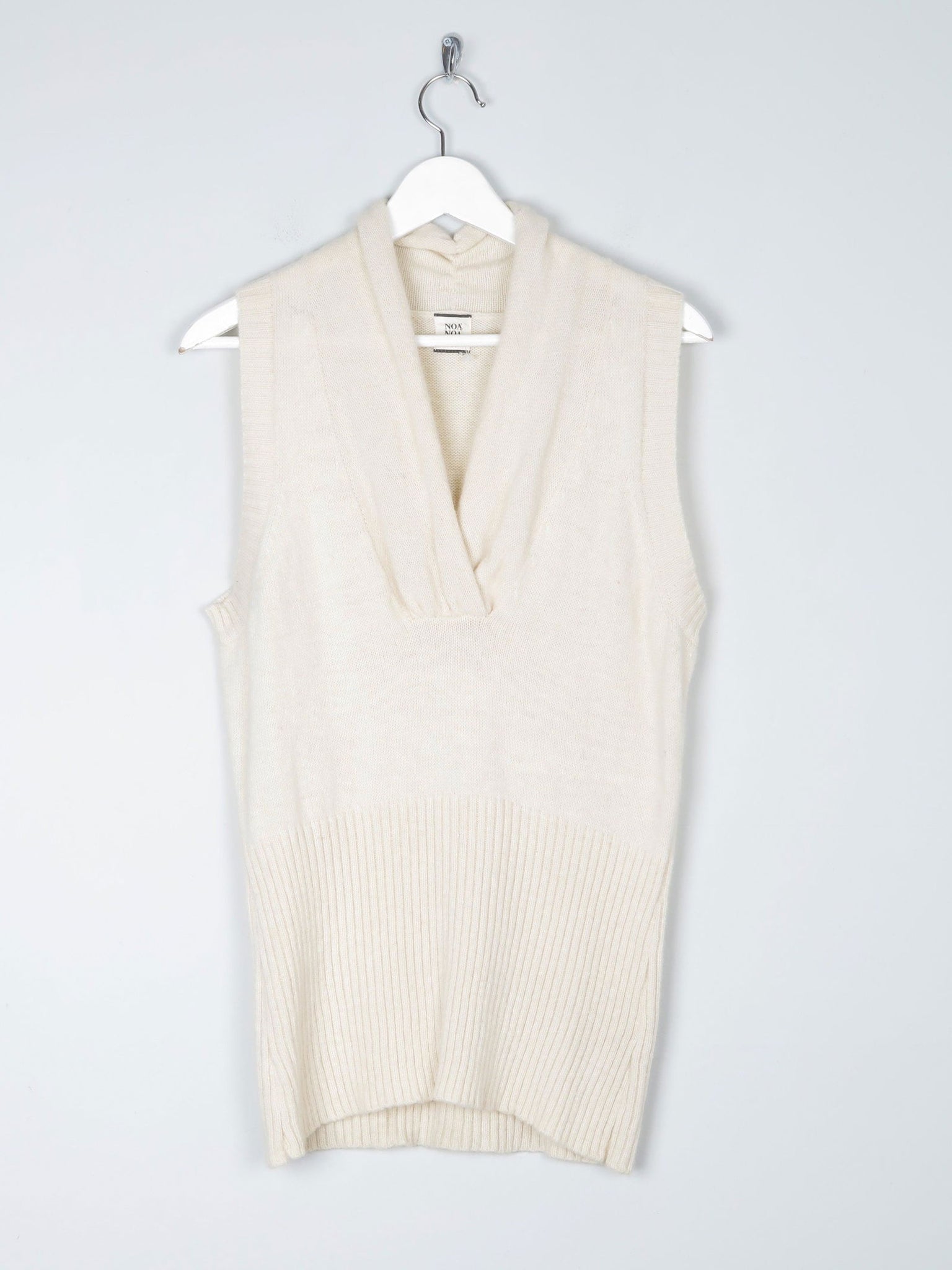 Women's Cream Noa Noa Tank Top M/L - The Harlequin