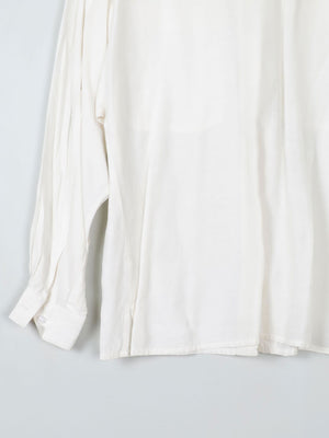 Women's Cream Silk Blouse By Hammer M - The Harlequin