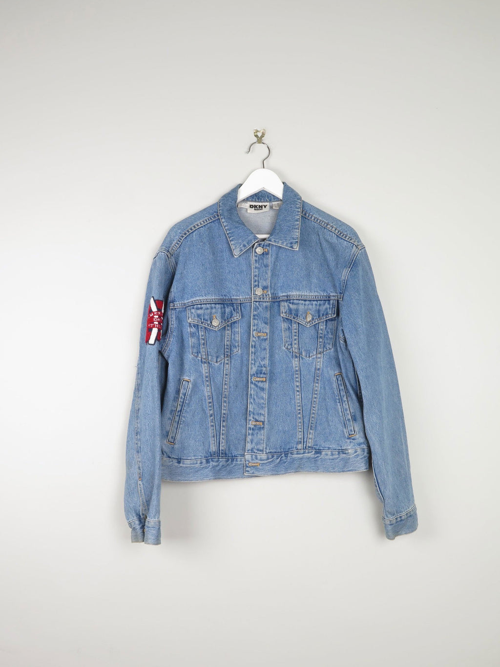 Women’s DKNY Vintage Denim Jacket S - The Harlequin