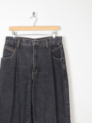 Women’s Dark Grey High Waisted Mom Jeans 32/31 - The Harlequin