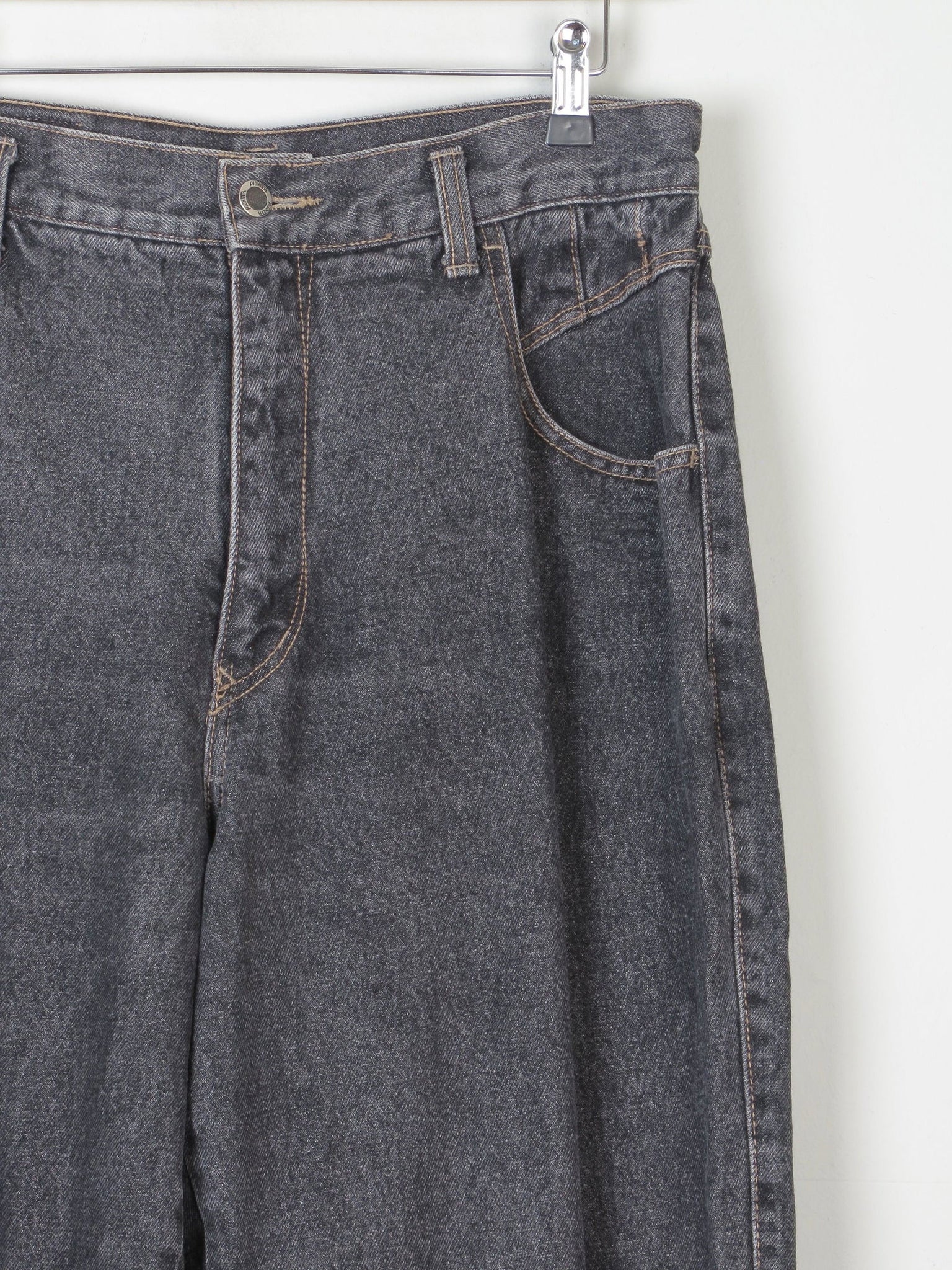 Women’s Dark Grey High Waisted Mom Jeans 32/31 - The Harlequin