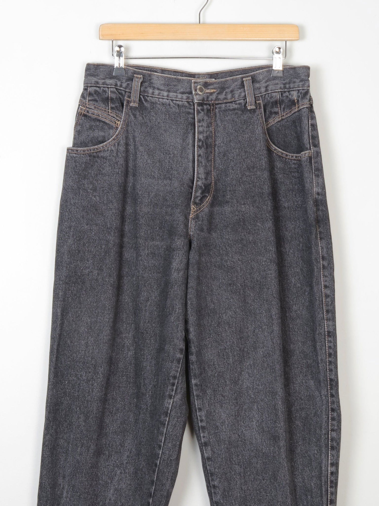 Women’s Dark Grey High Waisted Mom Jeans 32/31 - The Harlequin