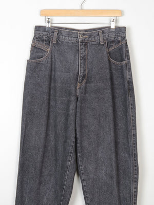 Women’s Dark Grey High Waisted Mom Jeans 32/31 - The Harlequin