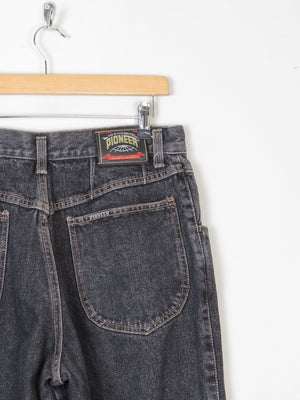 Women’s Dark Grey High Waisted Mom Jeans 32/31 - The Harlequin