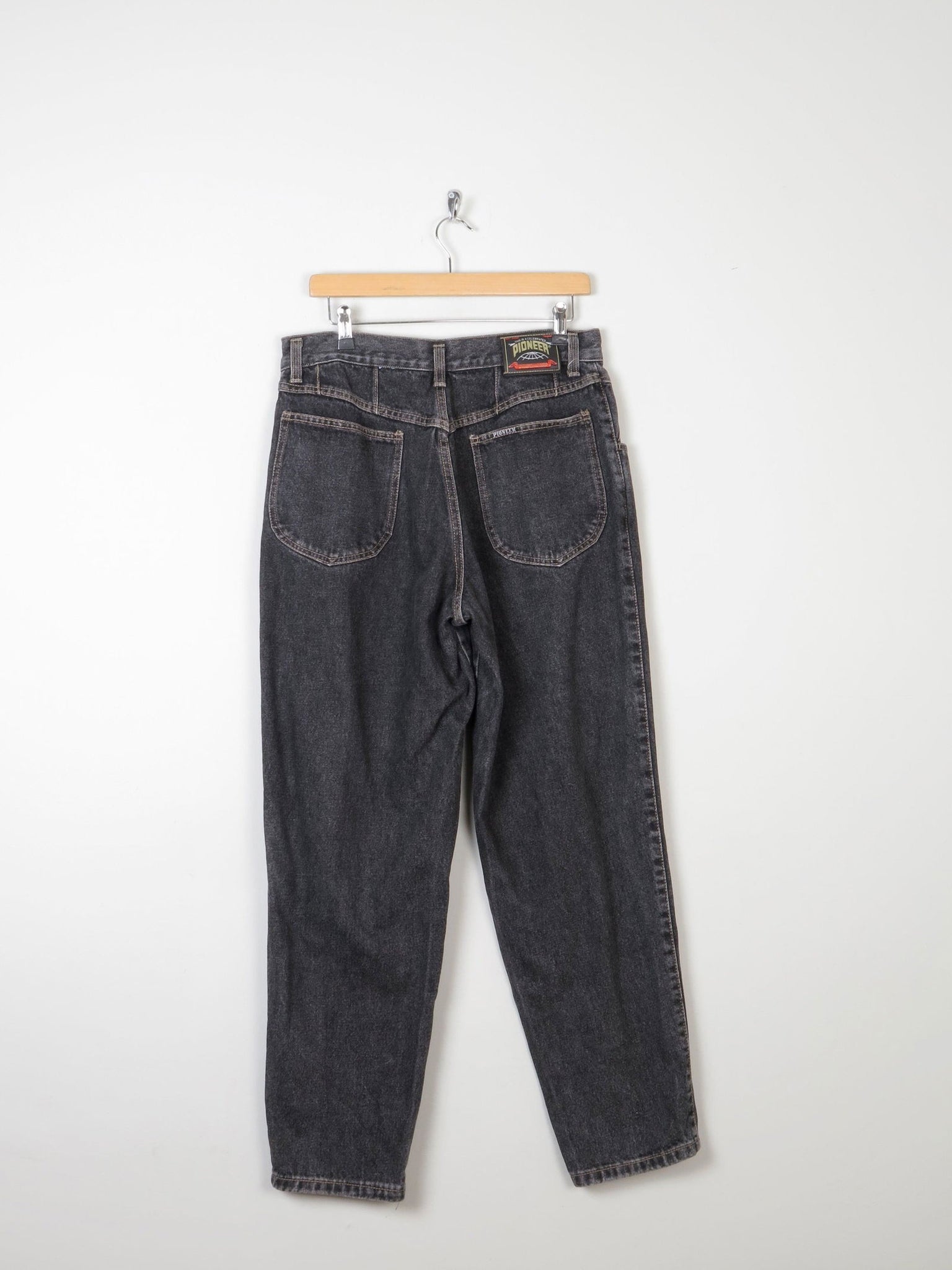Women’s Dark Grey High Waisted Mom Jeans 32/31 - The Harlequin