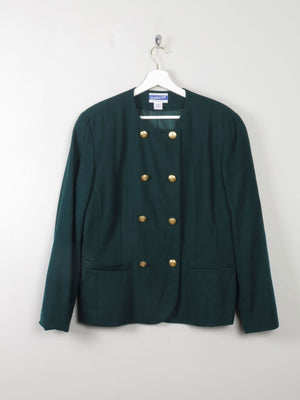 Women's Green Vintage Pendleton Jacket L - The Harlequin