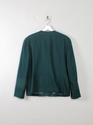 Women's Green Vintage Pendleton Jacket L - The Harlequin