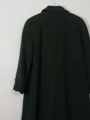 Women's Green Wool Vintage Coat Windsmoor M/L - The Harlequin