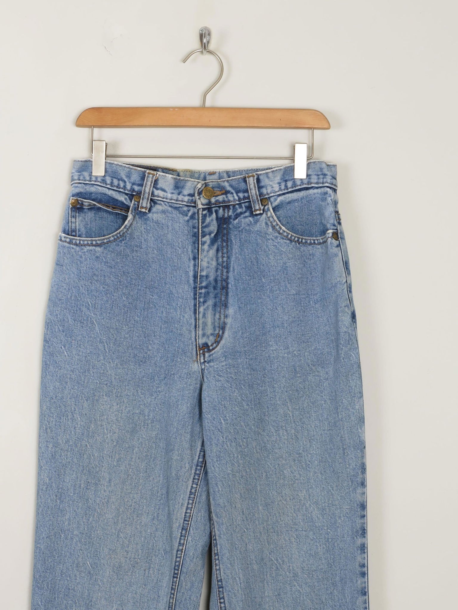 Women's High Waisted Lee Jeans 30”W 31”L - The Harlequin