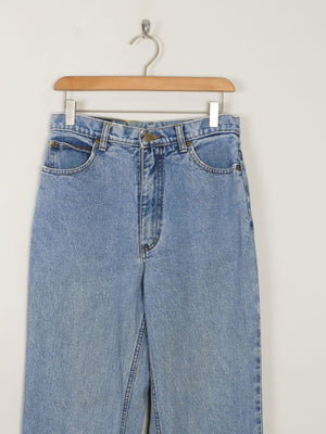 Women's High Waisted Lee Jeans 30”W 31”L - The Harlequin