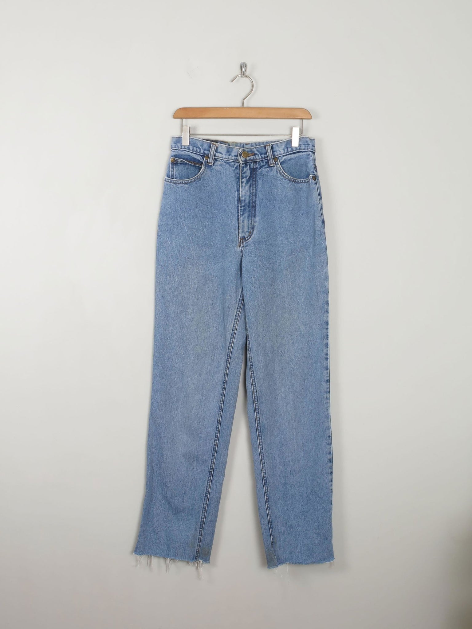 Women's High Waisted Lee Jeans 30”W 31”L - The Harlequin