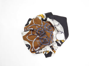 Women's Libra Vintage Silk Scarf Horse Bit Print Large - The Harlequin