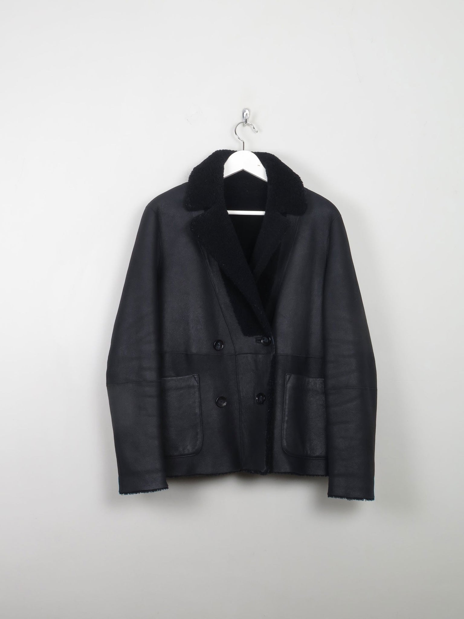 Women's Massimo Dutti Shearling Jacket XS/S - The Harlequin