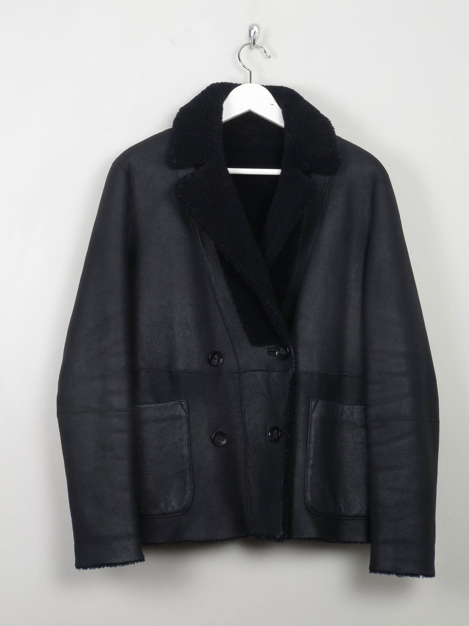 Women's Massimo Dutti Shearling Jacket XS/S - The Harlequin