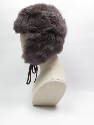 Women's Mink Sheepskin Gushlow & Cole Trapper Style Hat M - The Harlequin