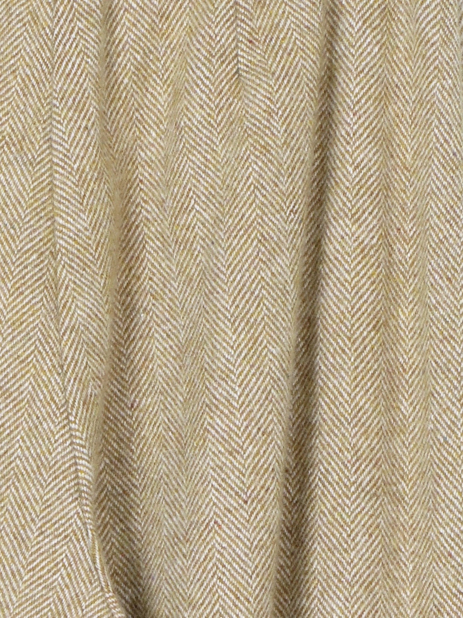 Women's Mustard/Green 1970s Tweed Trousers 25/26" 6/8 XS - The Harlequin