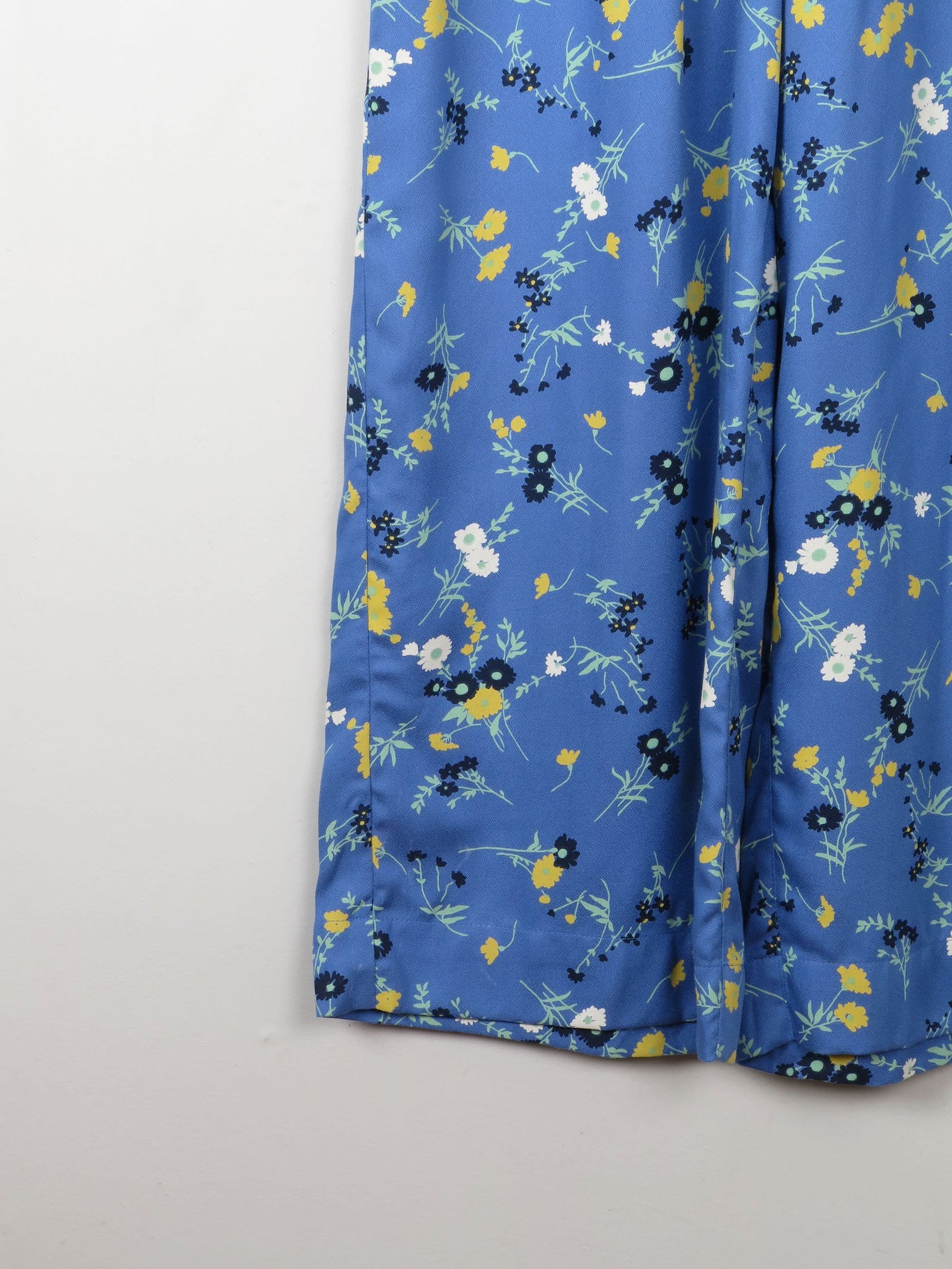 Women's New Floral Trousers People Tree 14/L - The Harlequin