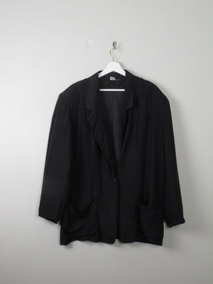 Women’s  Oversized Silk Jacket M/L - The Harlequin
