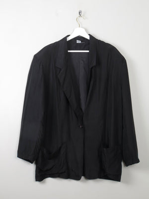 Women’s  Oversized Silk Jacket M/L - The Harlequin