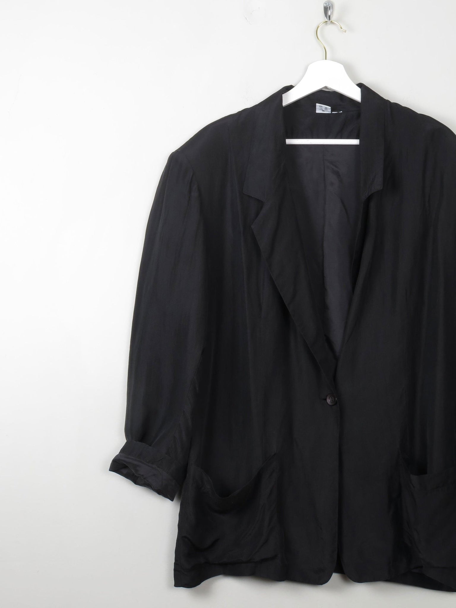 Women’s  Oversized Silk Jacket M/L - The Harlequin