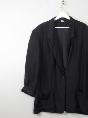 Women’s  Oversized Silk Jacket M/L - The Harlequin