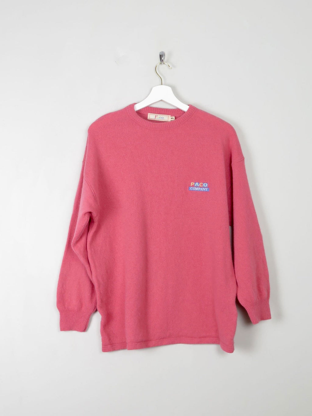 Women's PInk Vintage Paco Jumper S/M - The Harlequin