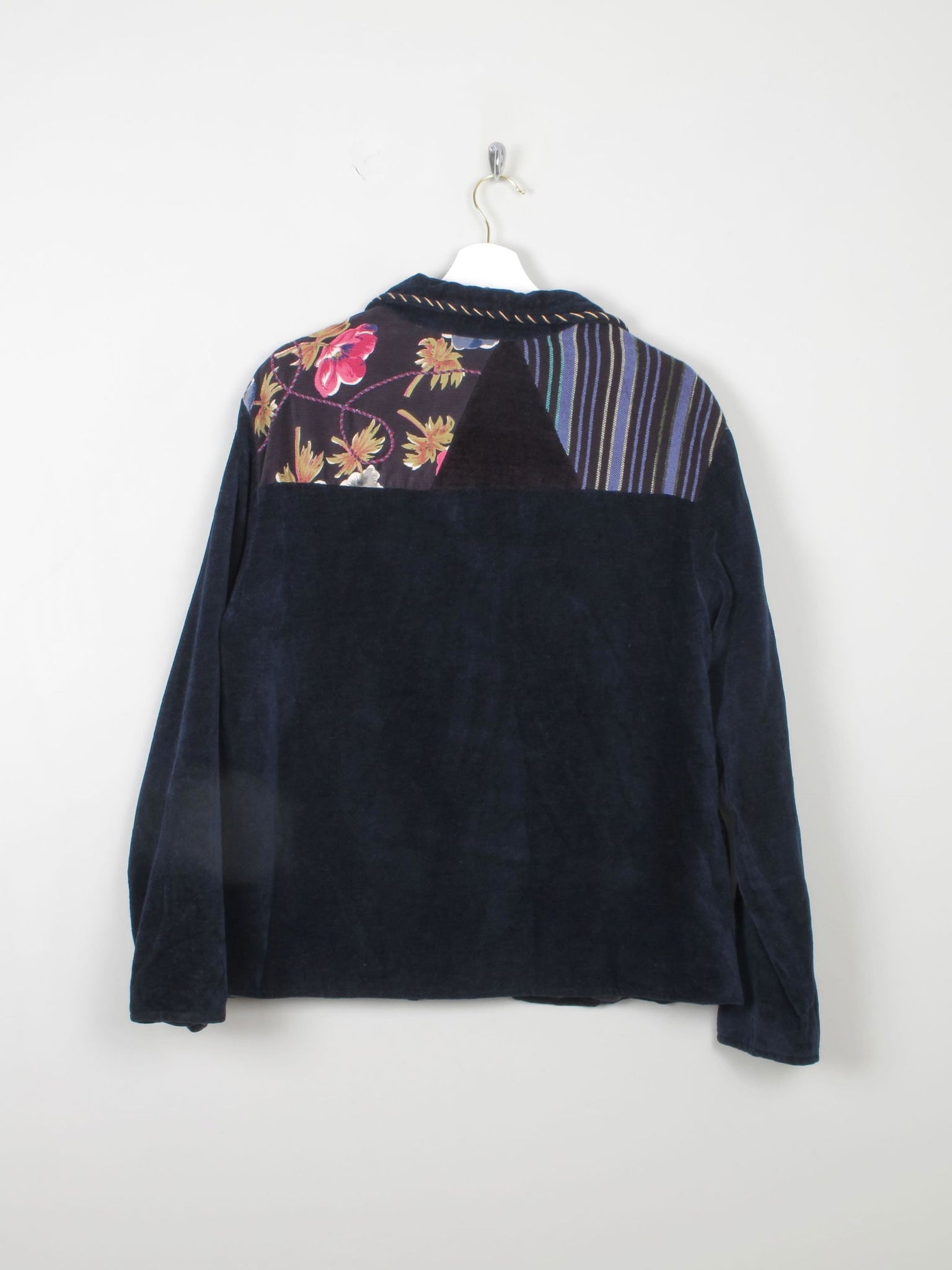 Women's Patchwork Style Vintage Jacket M/L - The Harlequin