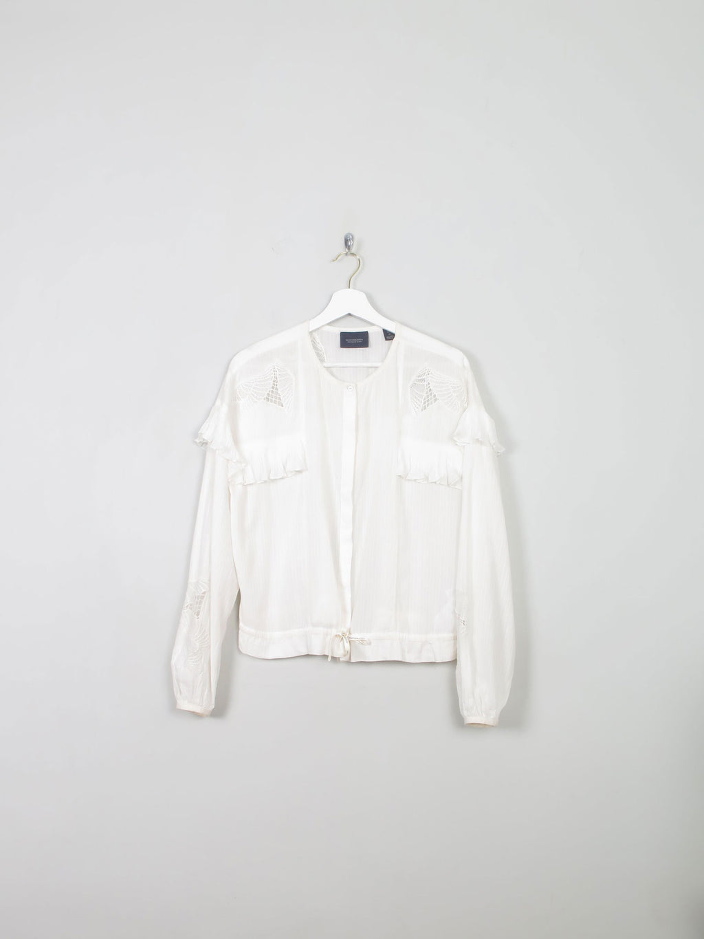Women's Scotch  & Soda Cream Blouse M - The Harlequin