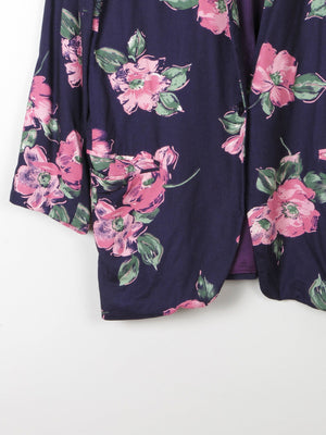 Women's Summer Floral Vintage Jacket M - The Harlequin