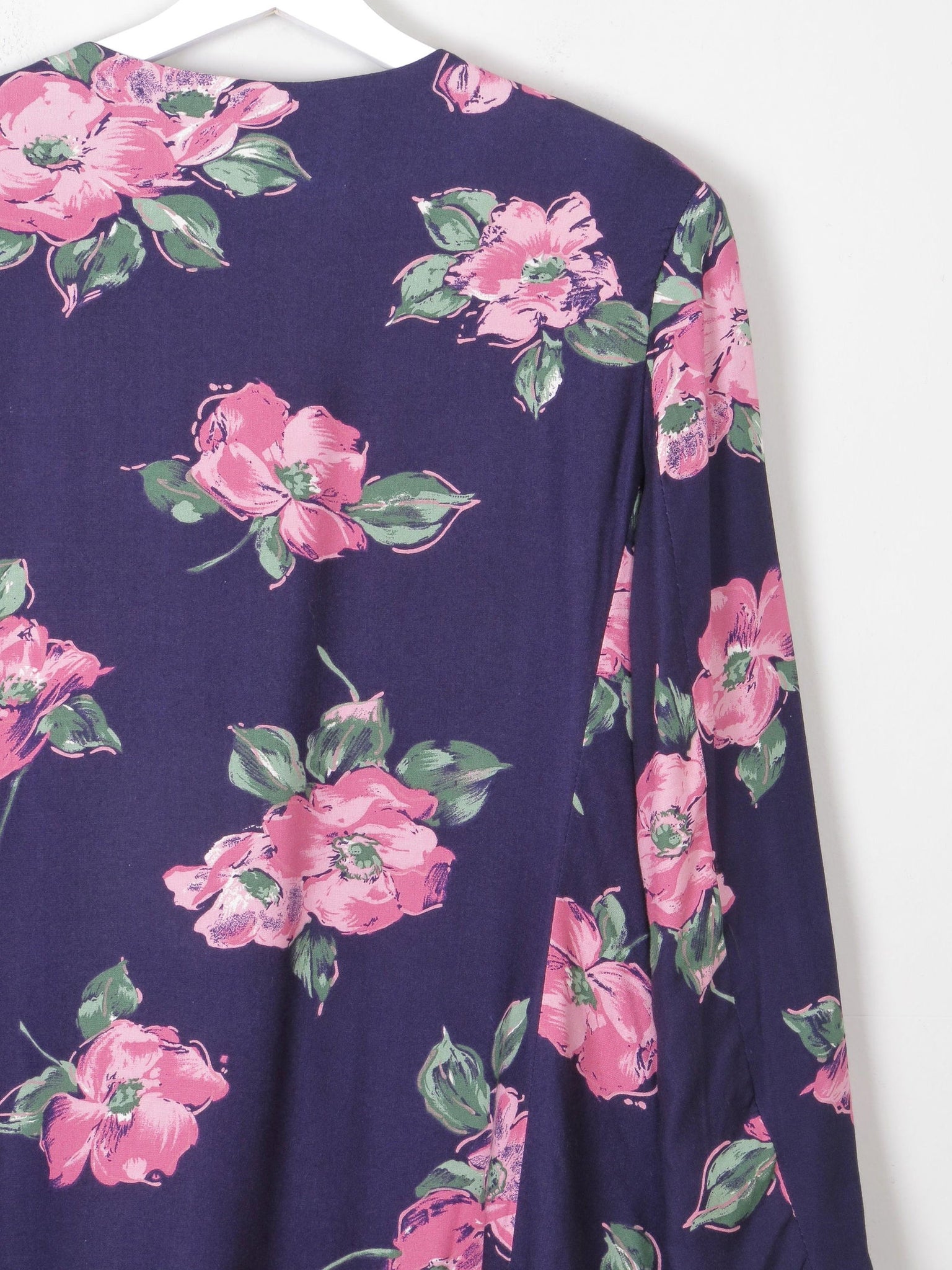 Women's Summer Floral Vintage Jacket M - The Harlequin