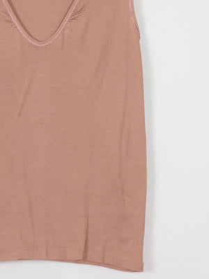 Women's Tan Vanessa Bruno Top S/M - The Harlequin